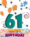 61 let rojstni dan