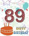 89 rojstni dan