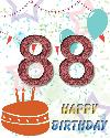88 rojstni dan