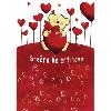 lep medvedek za valentinovo