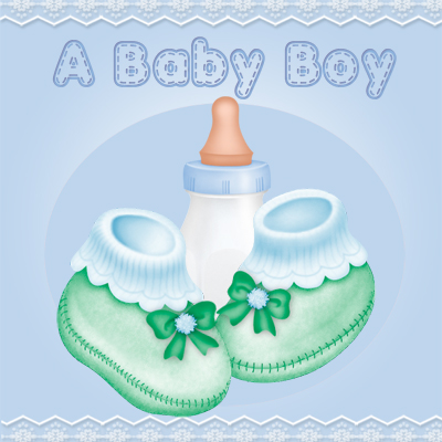 duda otrok čestitka in kartica za Rojstvo otroka vabilo ali razglednica ...